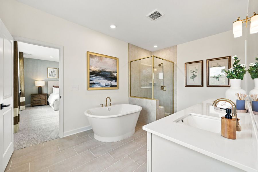 Representative furnished interior of a home built from the The Beech by Davidson Homes LLC in Montrose, Aberdeen (Image 35).