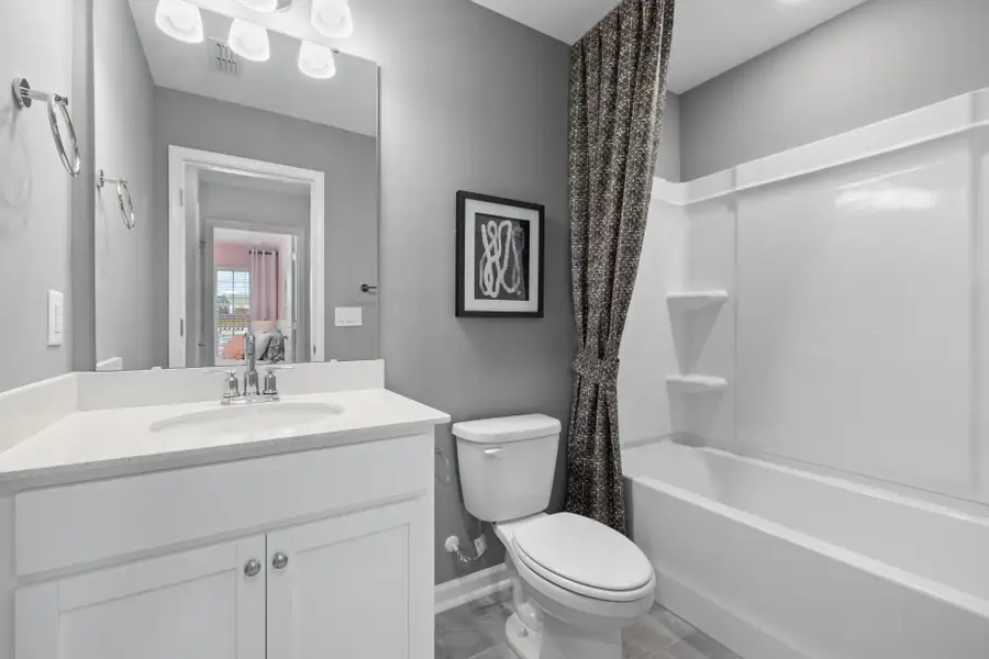 Representative furnished interior of a home built from the Hemingway by Pulte Homes in Sedgefield Green, Greensboro (Image 10).