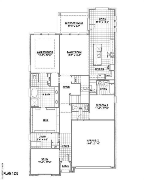 1st Level Floor Plan 1st Level Floor Plan