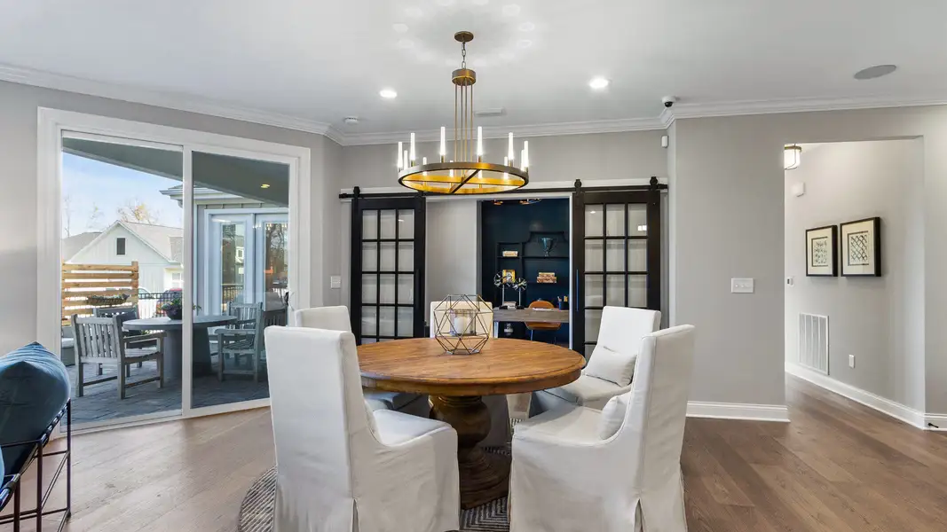 Representative furnished interior of a home built from the Promenade by Epcon Communities in Lakeside at Millican Reserve, College Station (Image 16).