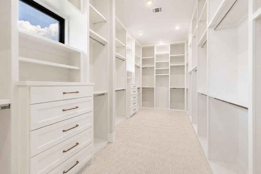 A WOWZER of a primary closet!! A WOWZER of a primary closet!!