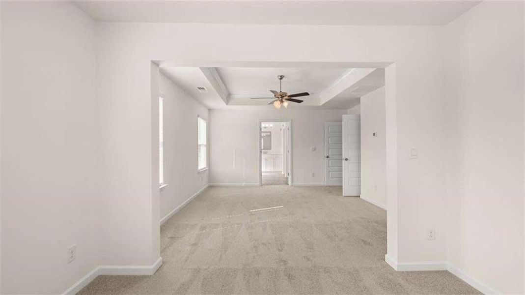 Spacious, unfurnished interior of a new home in Water Oak Estates, Lawrenceville (Image 29).