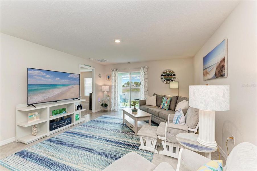 Furnished interior view inside a new home in Evergreen, Bradenton (Image 12).