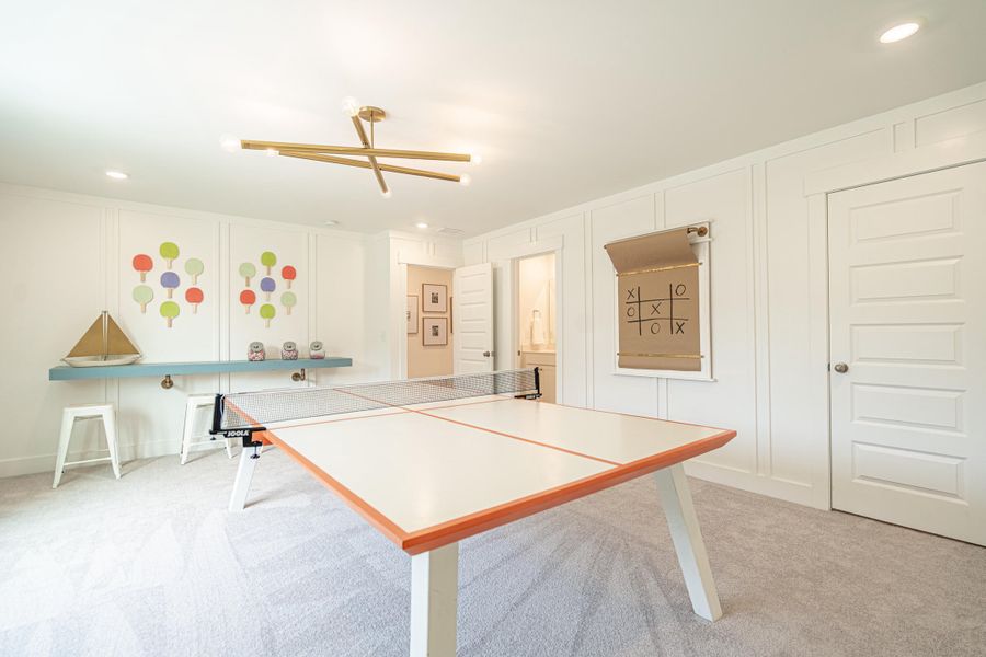 Furnished interior view inside a new home in Limehouse Farms, Summerville (Image 18).