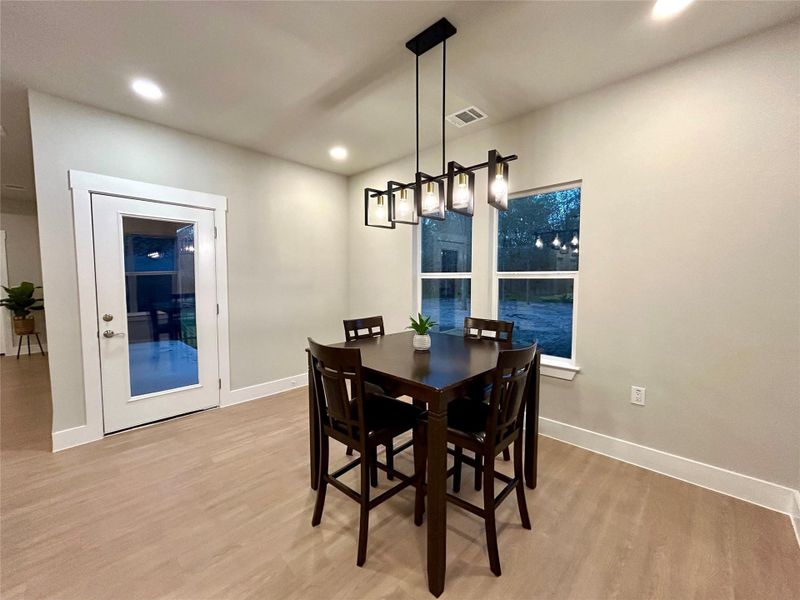 Furnished interior view inside a new home in , Bastrop (Image 9).
