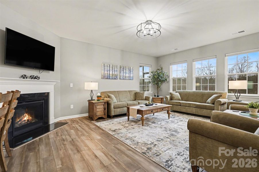 Fire digitally enhanced