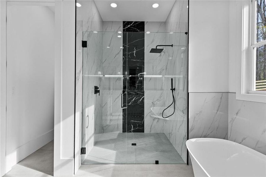 Furnished interior view inside a new home in , Bethlehem (Image 45).