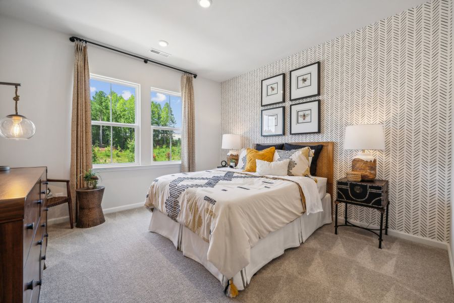 Furnished interior view inside a new home in Ridge at Sugar Creek, Indian Land (Image 16). Furnished interior view inside a new home in Ridge at Sugar Creek, Indian Land (Image 16).