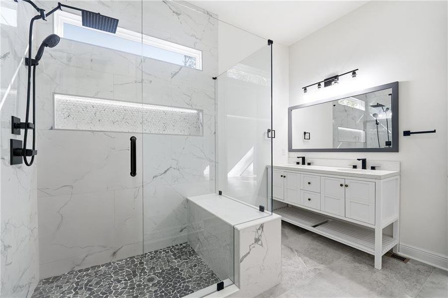 Furnished interior view inside a new home in , Gainesville (Image 28).