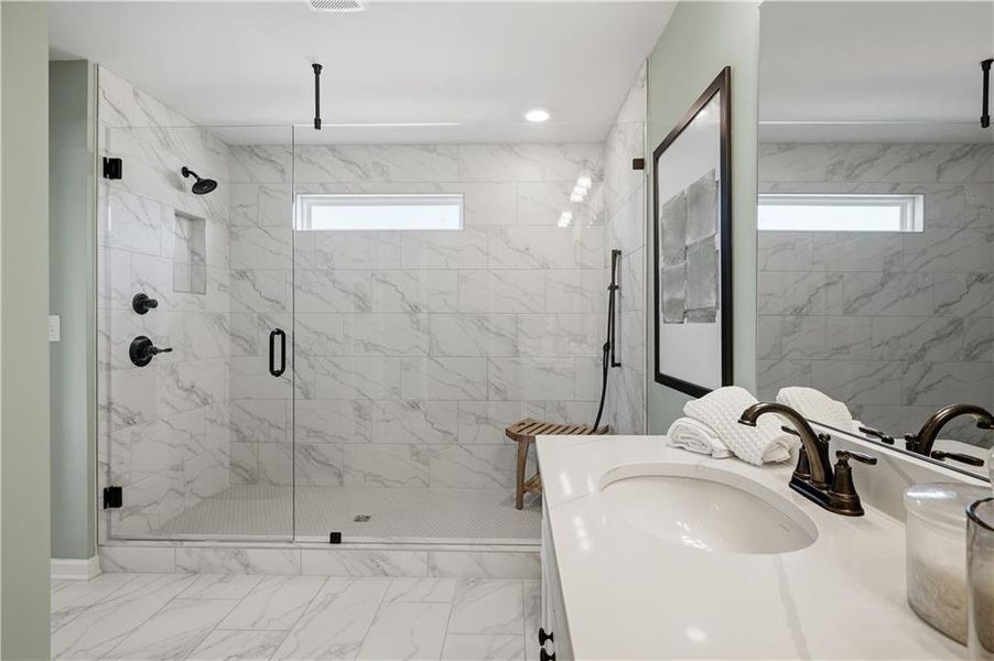 Furnished interior view inside a new home in Avery Landing, McDonough (Image 38).