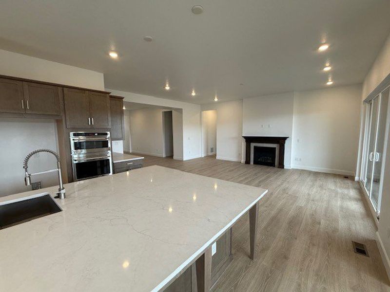 Furnished interior view inside a new home in Macanta, Castle Rock (Image 3).