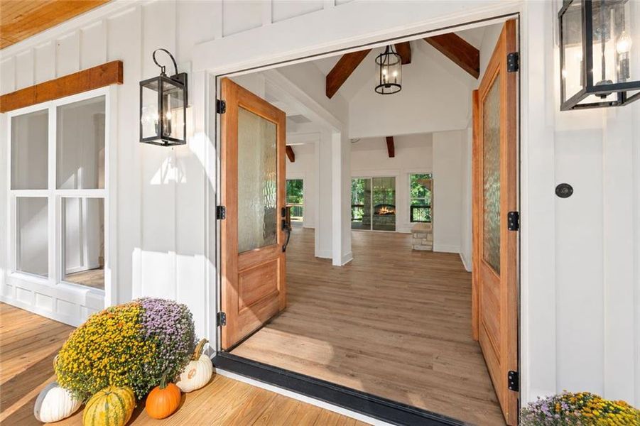 Exterior details and patio area of a home in , Dahlonega (Image 3).
