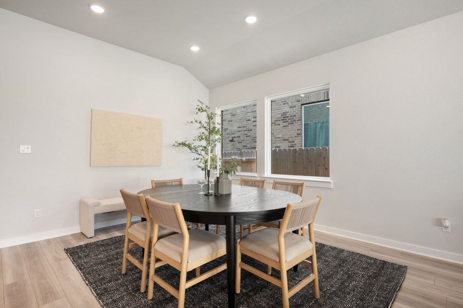 Furnished interior view inside a new home in Lariat, Liberty Hill (Image 8).