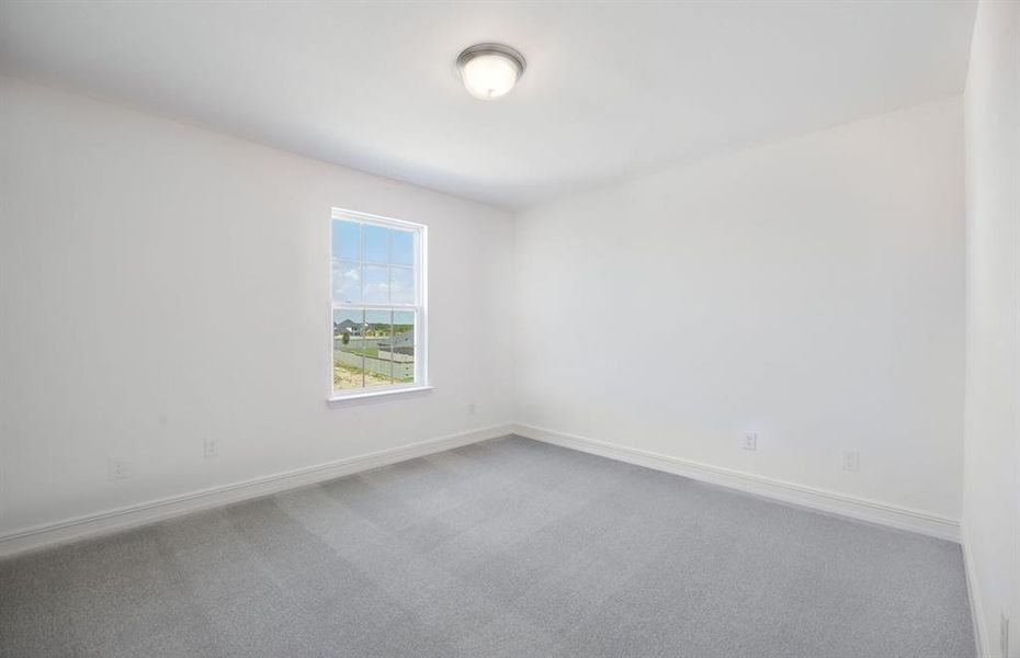 Spacious secondary bedroom