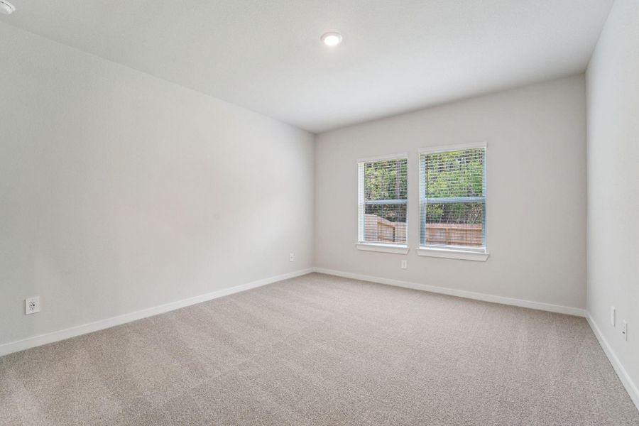 Spacious, unfurnished interior of a new home in Landing Meadows - Traditional Series, New Caney (Image 35). Spacious, unfurnished interior of a new home in Landing Meadows - Traditional Series, New Caney (Image 35).