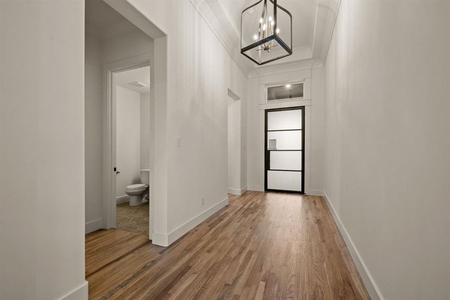 Spacious, unfurnished interior of a new home in NorthGlen, Haslet (Image 24).