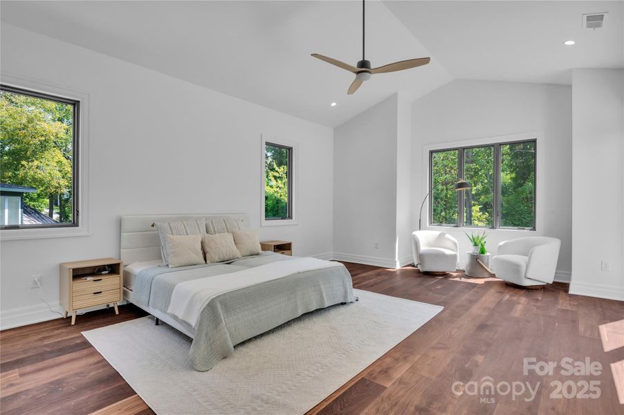 Furnished interior view inside a new home in , Charlotte (Image 23). Furnished interior view inside a new home in , Charlotte (Image 23).