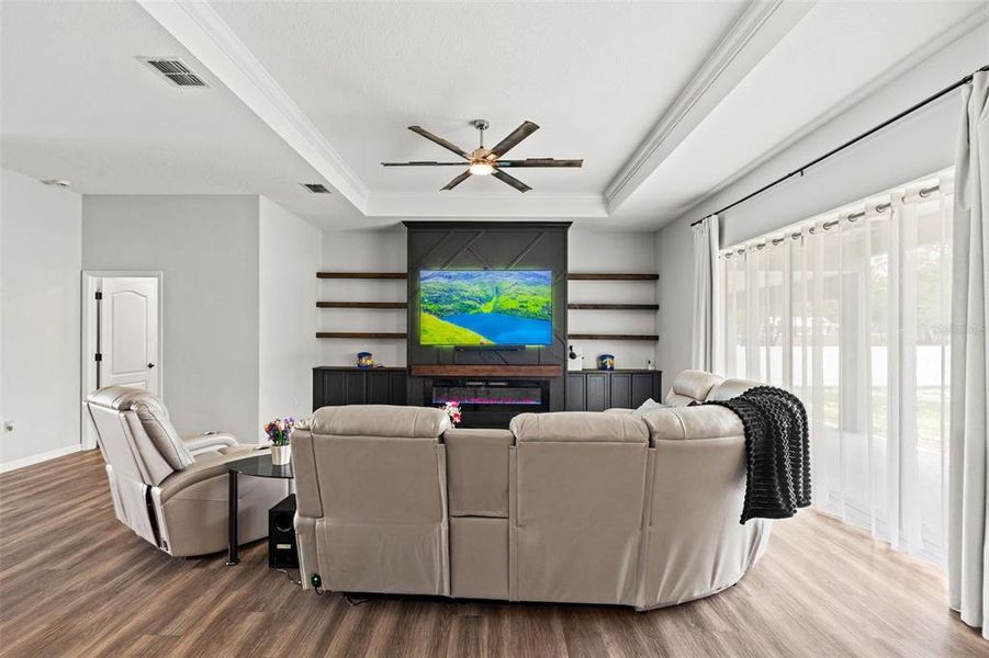 Furnished interior view inside a new home in , Weeki Wachee (Image 16).