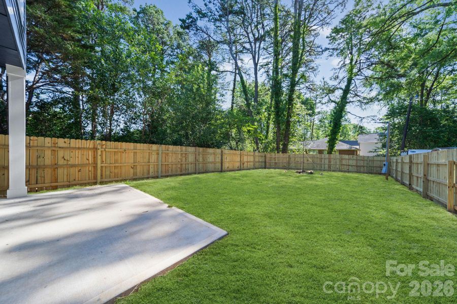 Exterior details and patio area of a home in , Charlotte (Image 3).