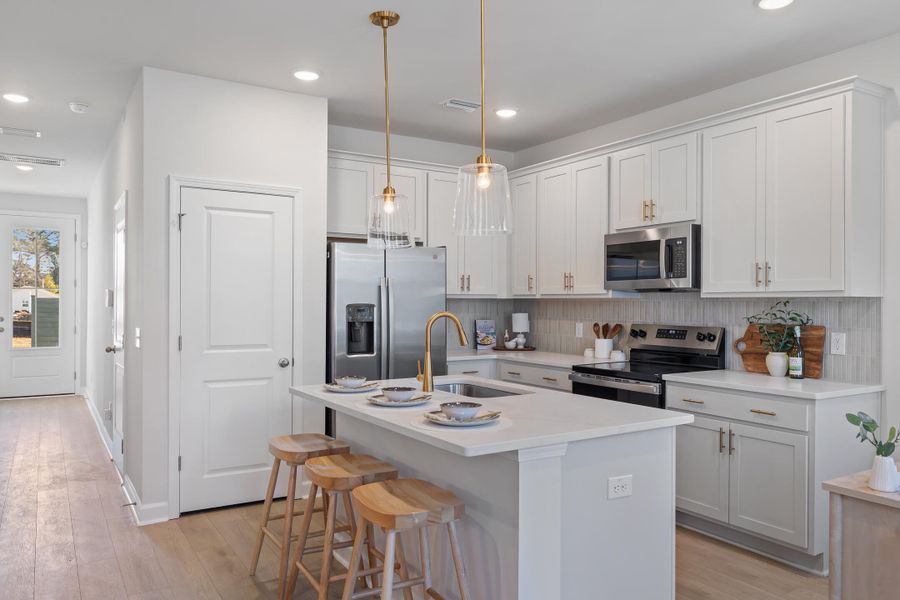 Furnished interior view inside a new home in , Summerville (Image 5).