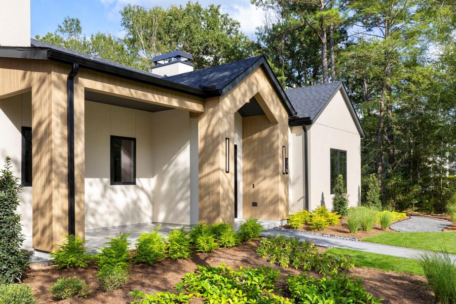 Exterior details and patio area of a home in , Montgomery (Image 3). Exterior details and patio area of a home in , Montgomery (Image 3).