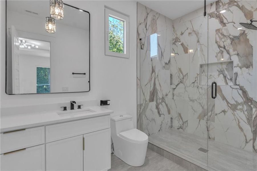 Furnished interior view inside a new home in , Lawrenceville (Image 11). Furnished interior view inside a new home in , Lawrenceville (Image 11).