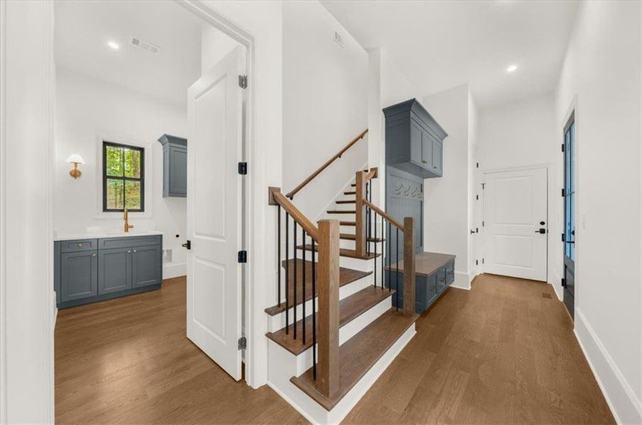 Furnished interior view inside a new home in , Cumming (Image 40).