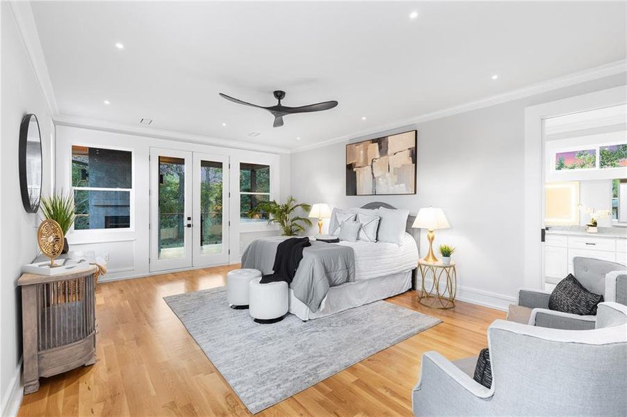 Furnished interior view inside a new home in , Decatur (Image 38).