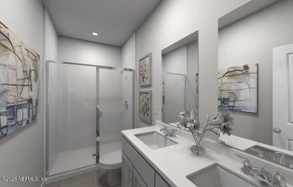 Furnished interior view inside a new home in , Middleburg (Image 5).