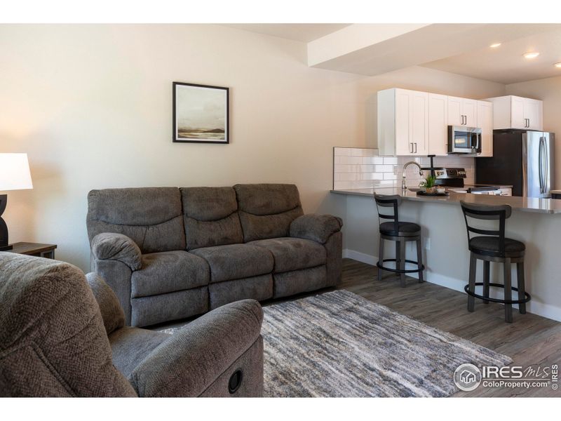 Furnished interior view inside a new home in , Wray (Image 9). Furnished interior view inside a new home in , Wray (Image 9).
