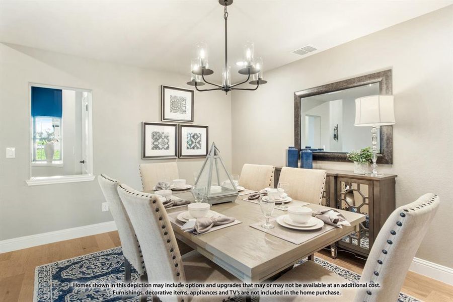 Furnished interior view inside a new home in Abe's Landing, Granbury (Image 16). Furnished interior view inside a new home in Abe's Landing, Granbury (Image 16).