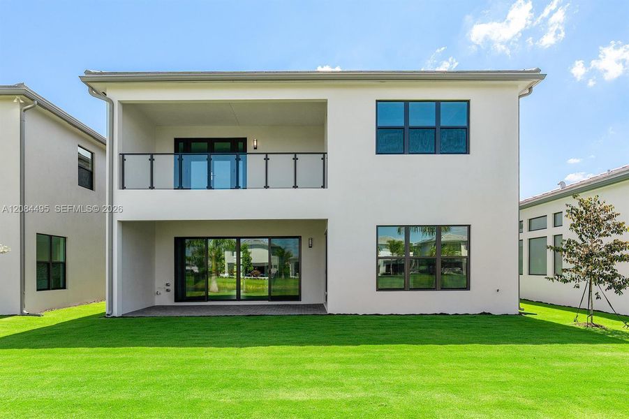 Exterior details and patio area of a home in Lotus Edge, Boca Raton (Image 23). Exterior details and patio area of a home in Lotus Edge, Boca Raton (Image 23).