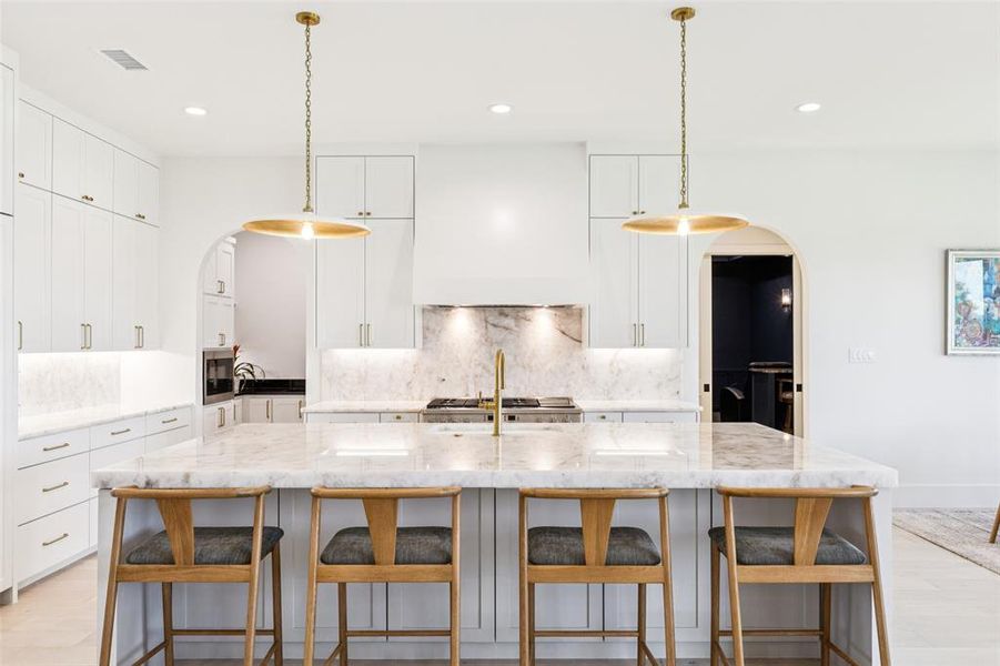 Furnished interior view inside a new home in , Midlothian (Image 6).