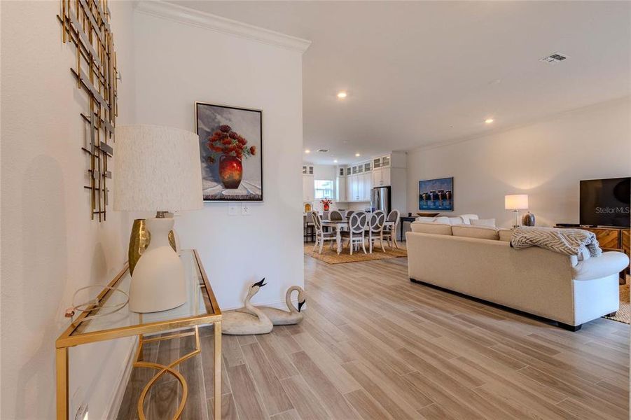 Furnished interior view inside a new home in , Ruskin (Image 39).