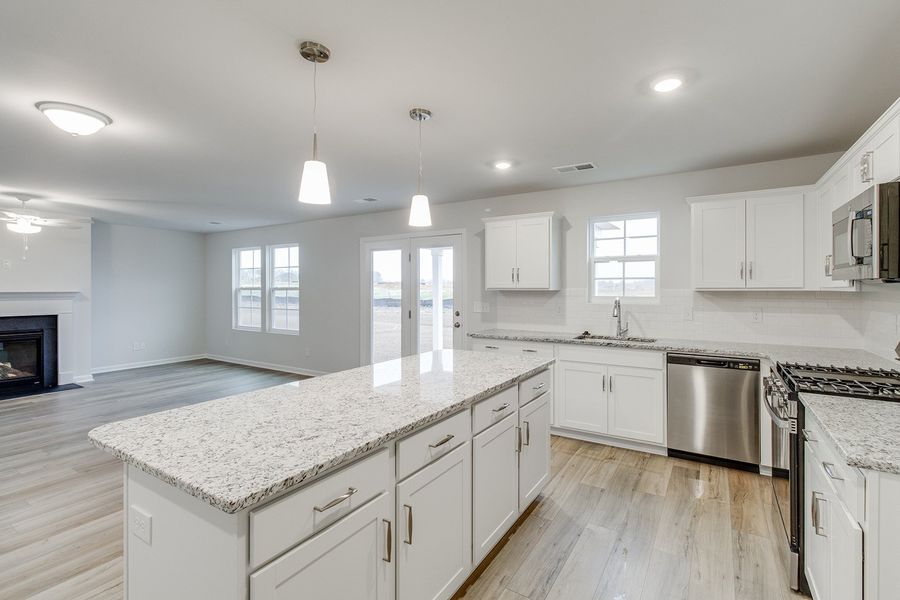 Furnished interior view inside a new home in Winston Point, Gilbert (Image 7).