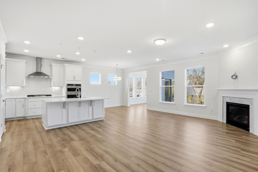 Spacious, unfurnished interior of a new home in Villas at Prestwick, Mooresville (Image 21).