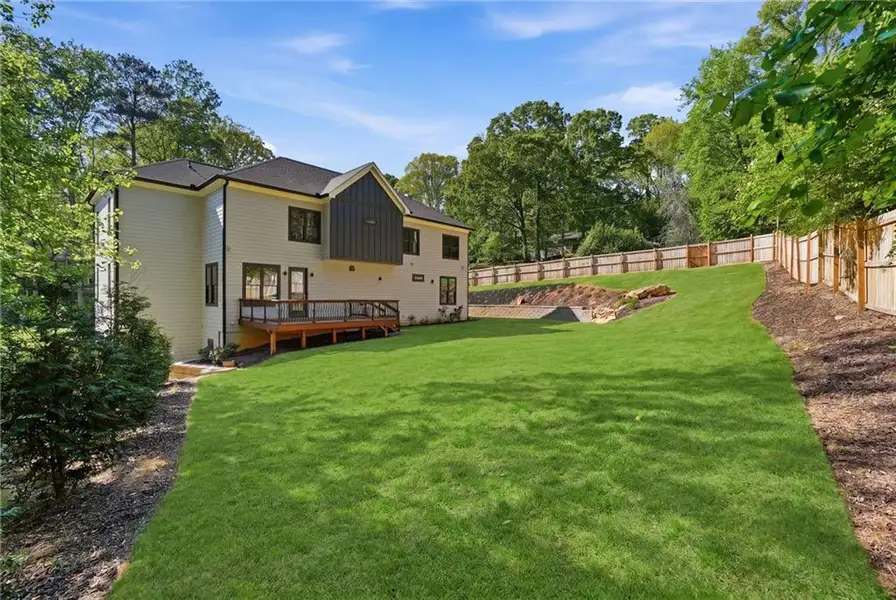 Exterior details and patio area of a home in , Roswell (Image 3).
