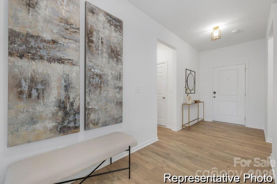 Furnished interior view inside a new home in Tillery Tradition, Mount Gilead (Image 15).