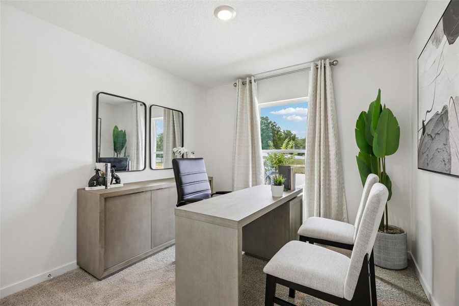 Furnished interior view inside a new home in Boulevard Oaks, Lady Lake (Image 11).
