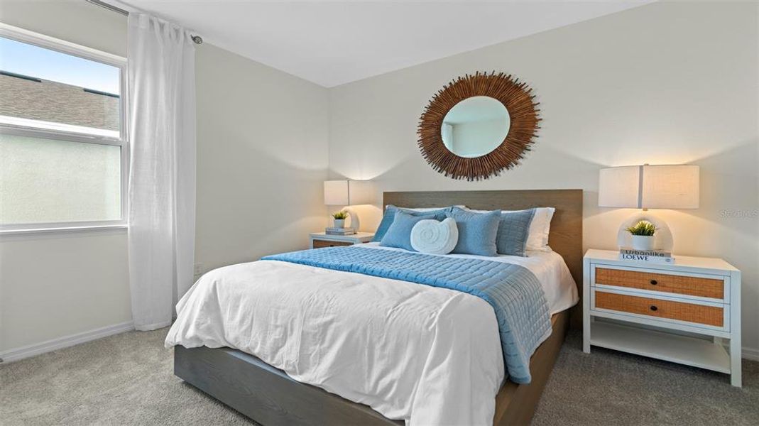 Furnished interior view inside a new home in Archers Mill, Ormond Beach (Image 38).