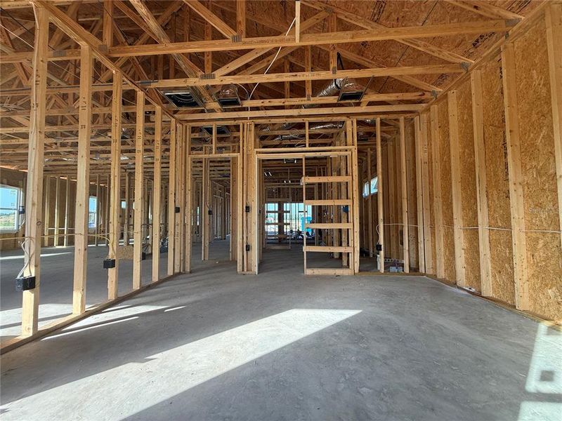 In-progress construction of a new home in , Newberry, FL (Image 28). In-progress construction of a new home in , Newberry, FL (Image 28).