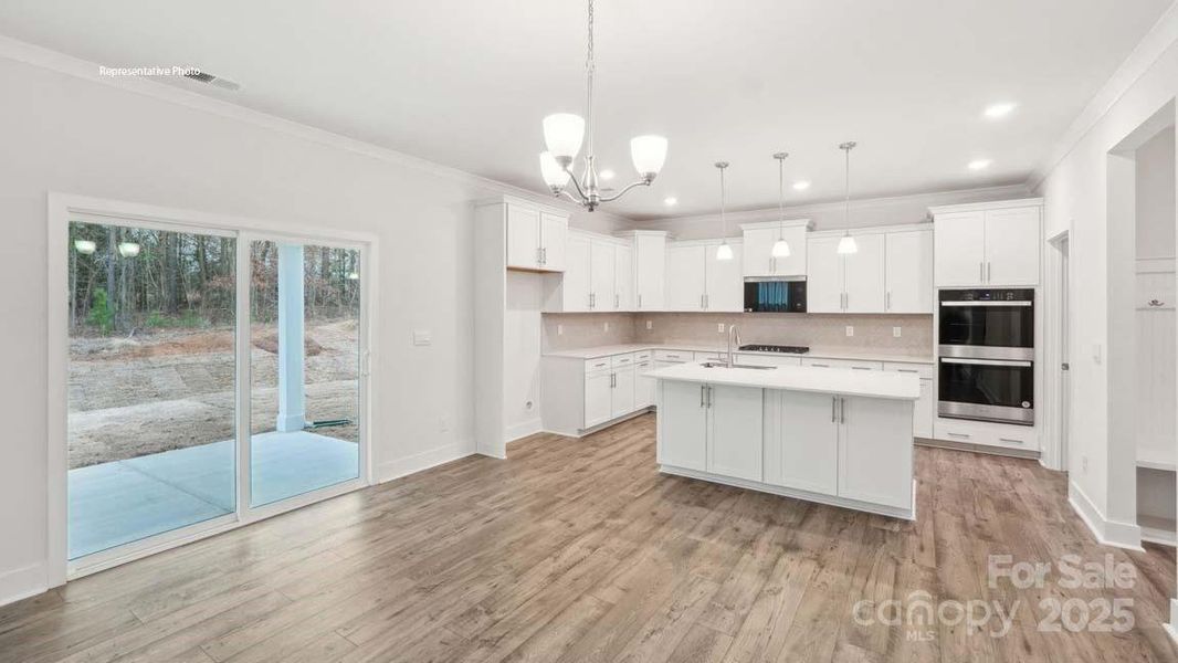 Furnished interior view inside a new home in Westport, York (Image 4).