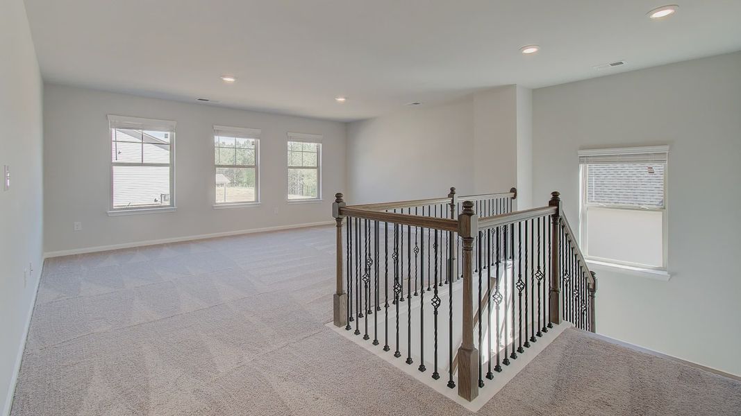 Representative furnished interior of a home built from the Stonefield by DRB Homes in Everson, Snellville (Image 20). Representative furnished interior of a home built from the Stonefield by DRB Homes in Everson, Snellville (Image 20).