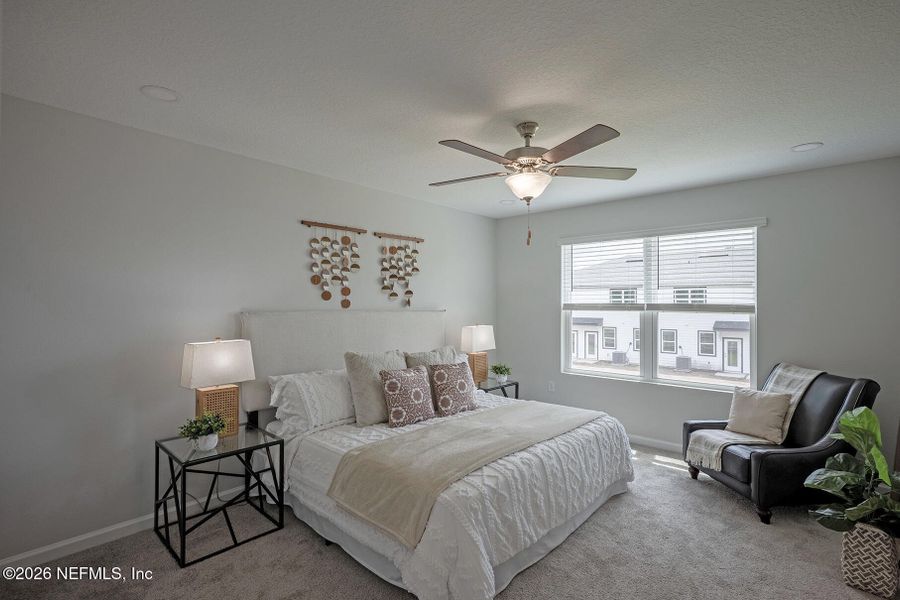 Furnished interior view inside a new home in , Jacksonville (Image 28). Furnished interior view inside a new home in , Jacksonville (Image 28).