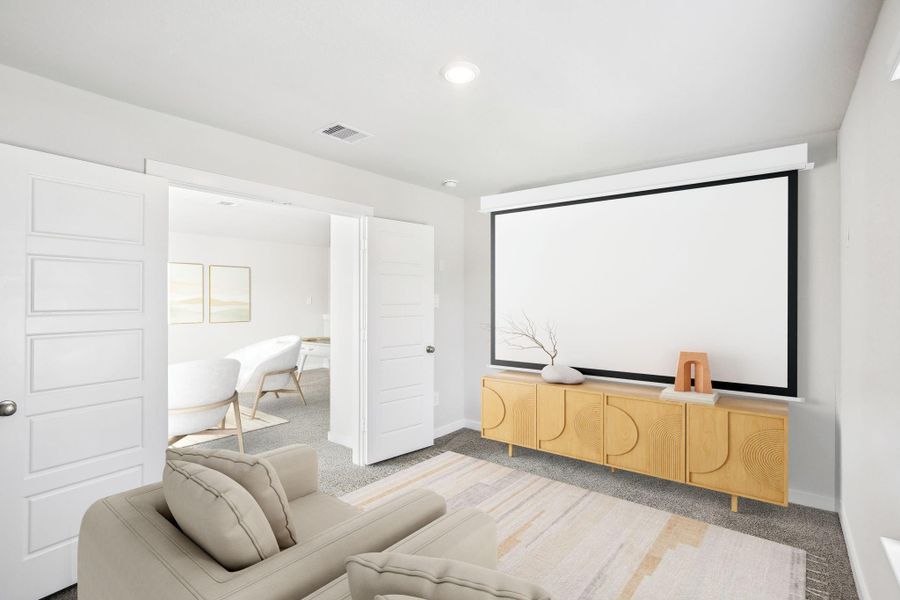 Photo is not of the actual home but is an inspirational photo of builder’s model home and may depict options, furnishings, and/or decorator features that are not included.