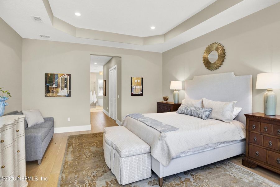 Furnished interior view inside a new home in Nocatee, Ponte Vedra (Image 19). Furnished interior view inside a new home in Nocatee, Ponte Vedra (Image 19).