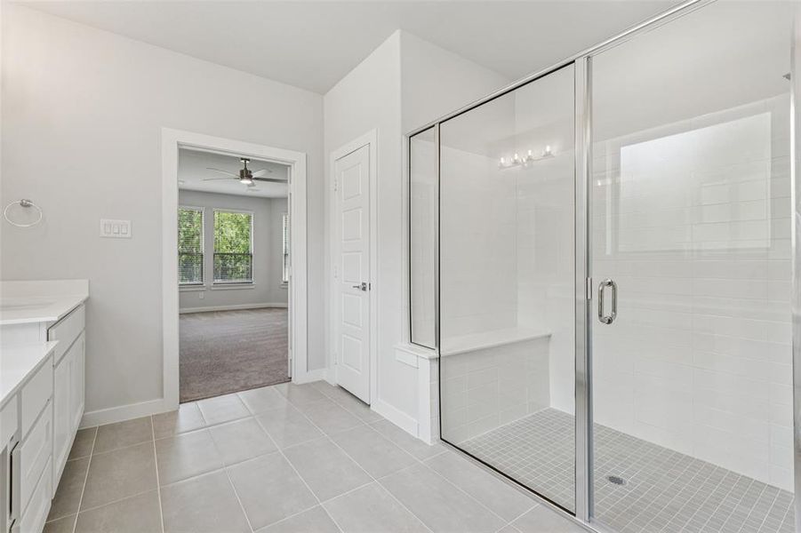 Furnished interior view inside a new home in Cross Creek Meadows, Celina (Image 11).