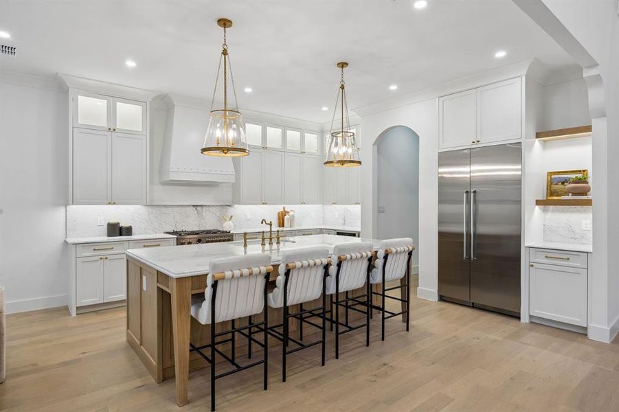 Furnished interior view inside a new home in , Dallas (Image 19).