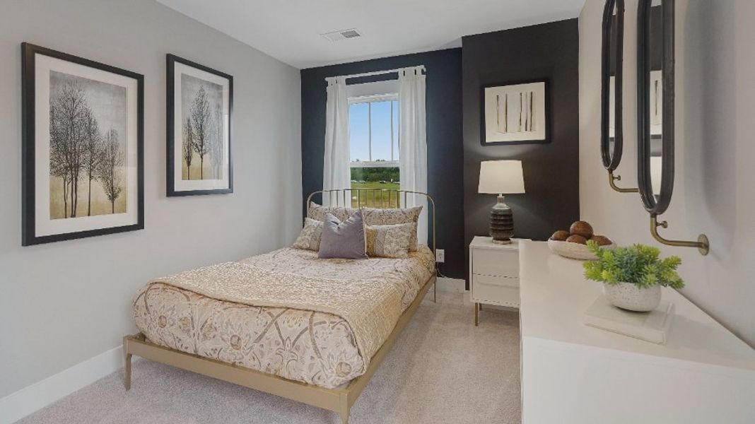 Furnished interior view inside a new home in Kensley Grove, Fuquay Varina (Image 15).