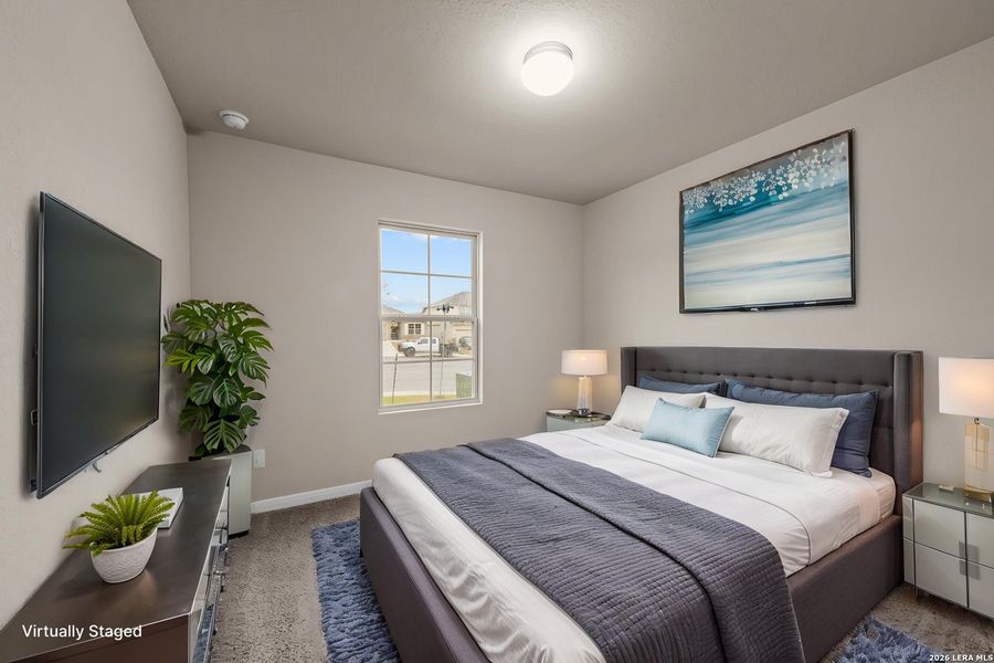 Furnished interior view inside a new home in Verano Farms, San Antonio (Image 6).